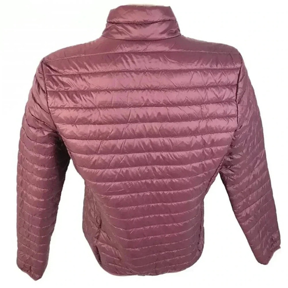 Women's Quilted Jacket - Purple - Picture 4 of 12